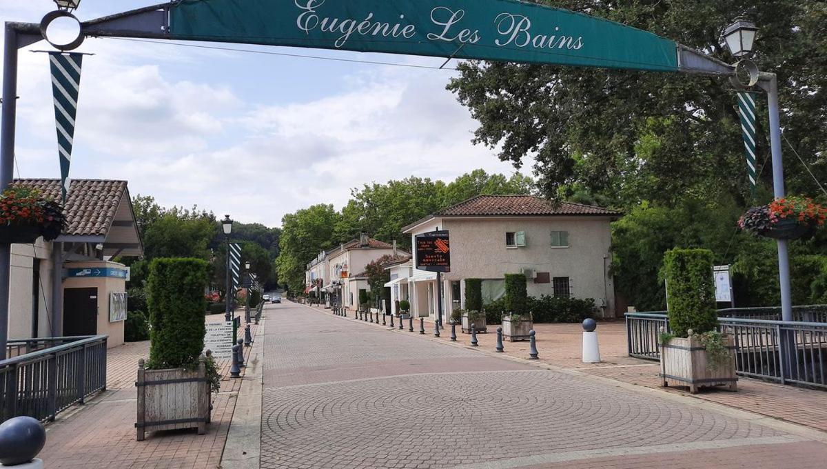 Apartmán Les Albizias 5 Eugenie-les-Bains Exteriér fotografie